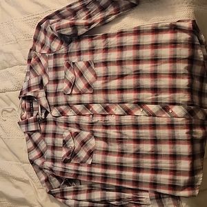 men's western button down
